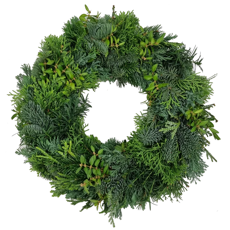 Adventskranz gemischte Zweige versch. Größen