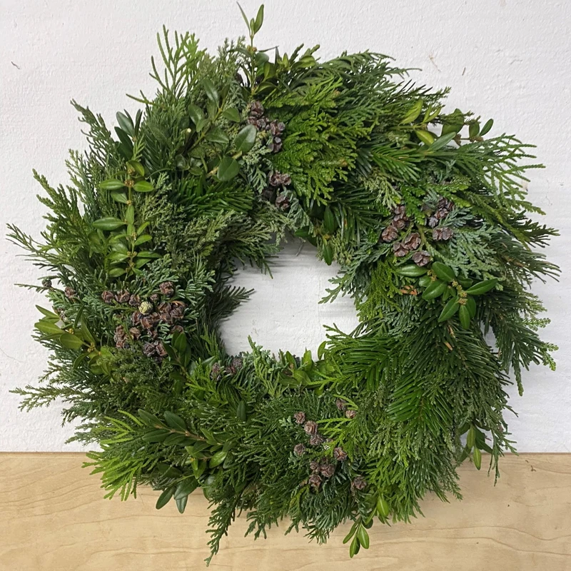 Adventskranz gemischte Zweige versch. Größen