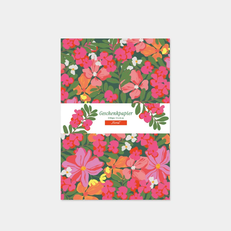 Geschenkpapier "Floral"