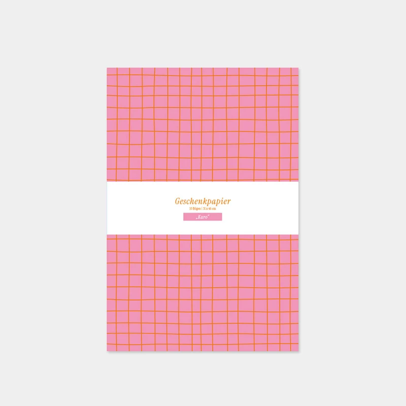 Geschenkpapier "Karo"