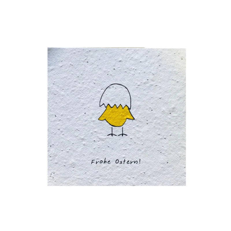 Einpflanzbare Postkarte – Ostern (versch. Designs)