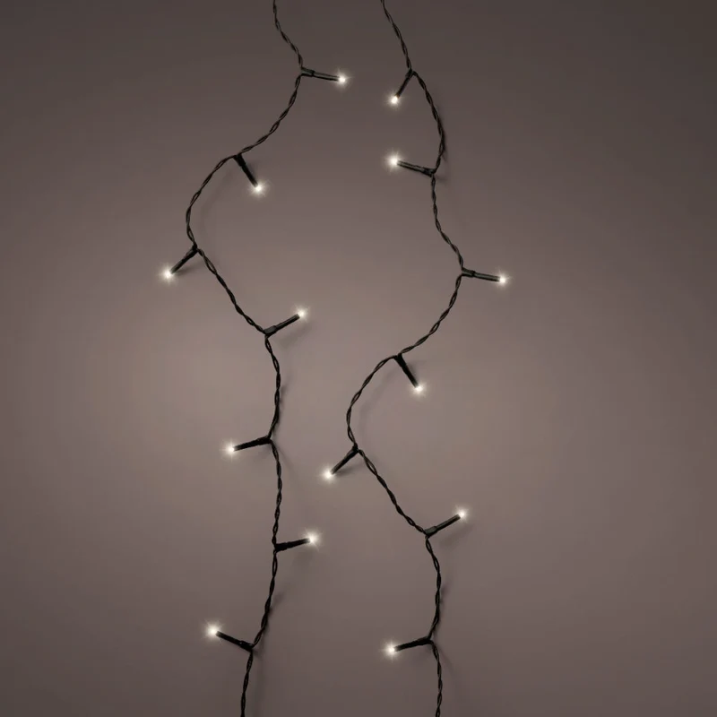Lichterkette 80 LEDs Warm Weiß Dauerbetrieb 600 cm
