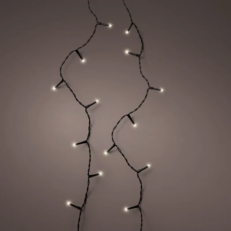 Lichterkette 40 LEDs Warm Weiß Dauerbetrieb 300 cm