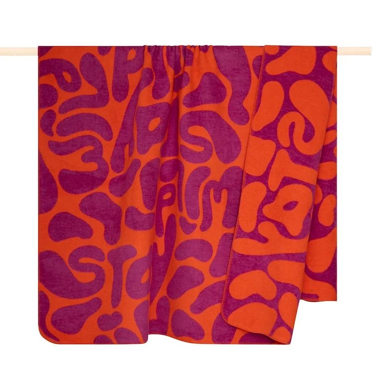 Pad Decke WILD pumpkin-fuchsia 150 x 200 cm