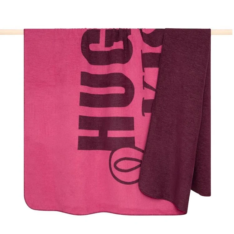 Pad Decke KISS pink 150 x 200 cm