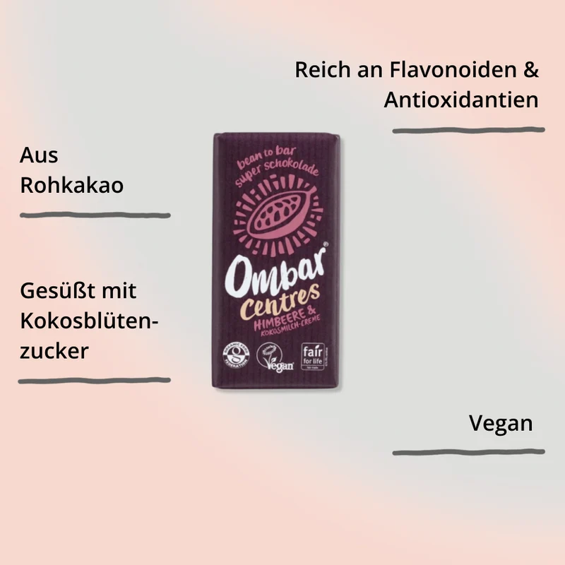 Centres – Himbeere & Kokosmilch-Creme
