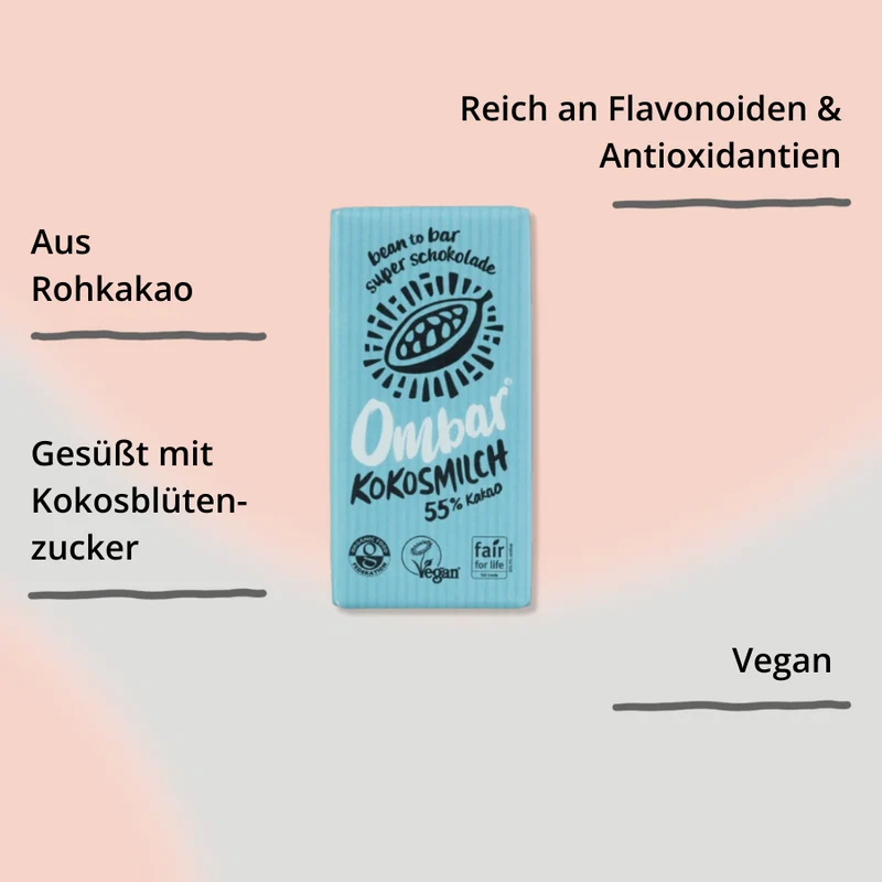 55% Kakao – Kokosmilch