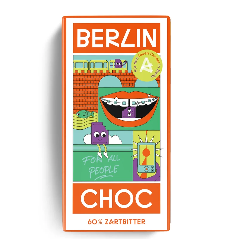 Berlin Choc – Zartbitterschokolade (60%)