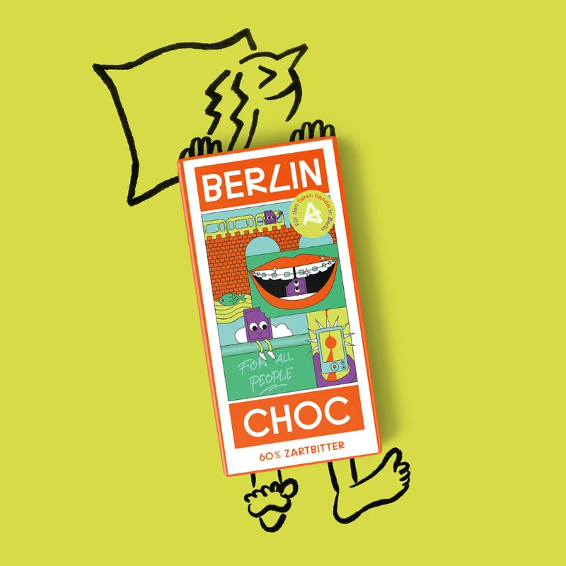 Berlin Choc – Zartbitterschokolade (60%)