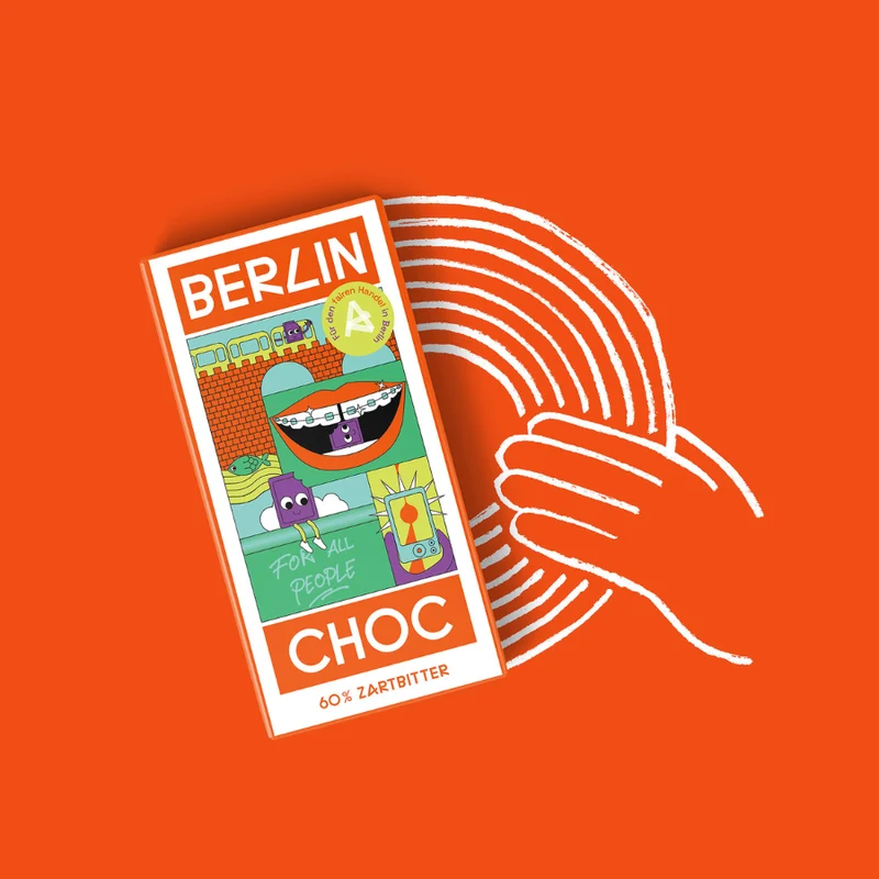 Berlin Choc – Zartbitterschokolade (60%)