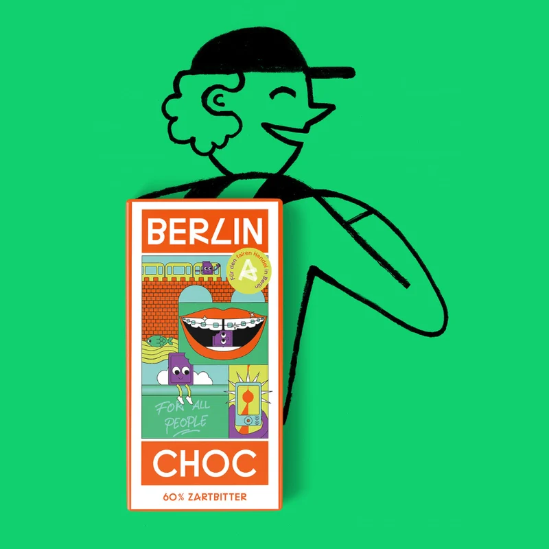 Berlin Choc – Zartbitterschokolade (60%)