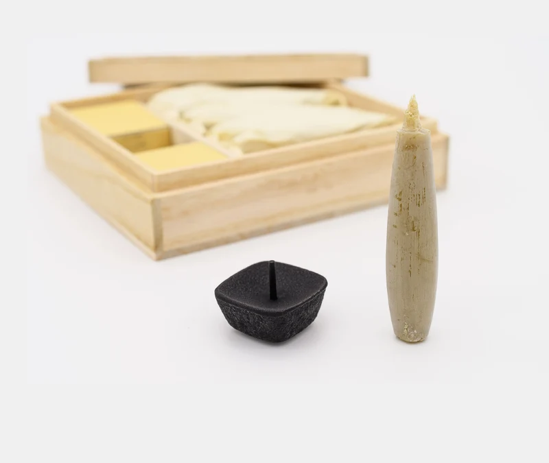 TOHAKU 7 Small Candles & KOMA Stand Set