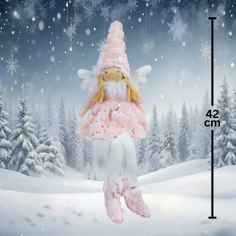 Dekofigur Engel (42cm) Kantenhocker