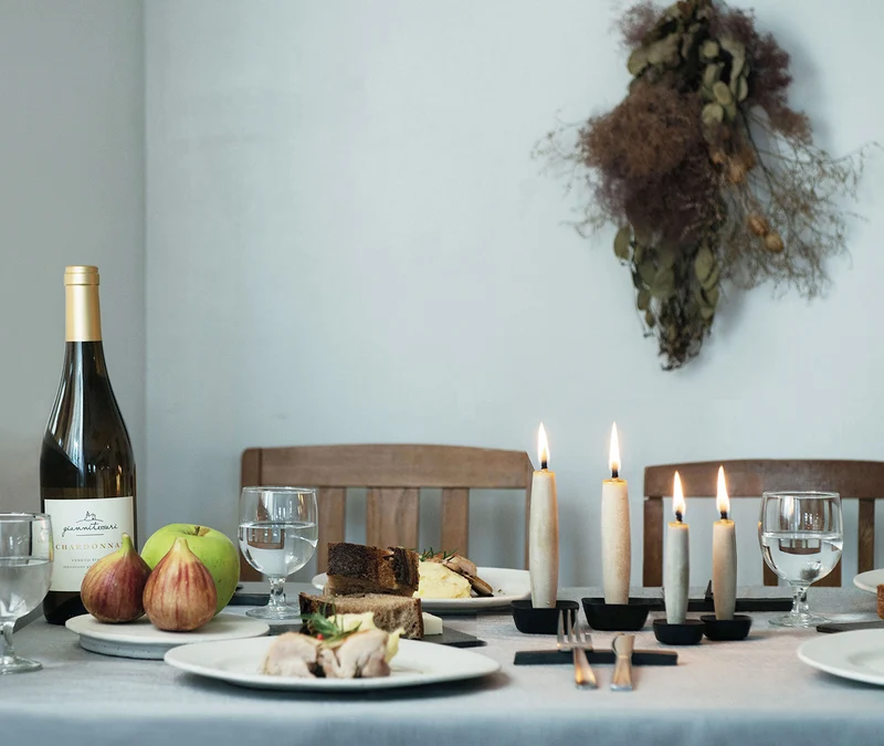 TOHAKU Small Candle - 6 Piece Set