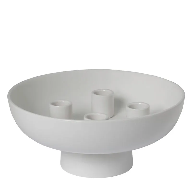 Storefactory Kerzenleuchter GRANHAMMAR glossy white