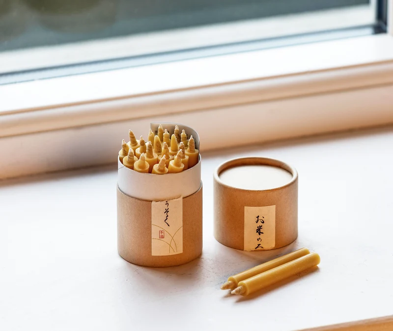 Rice-wax Candles - 20 pcs