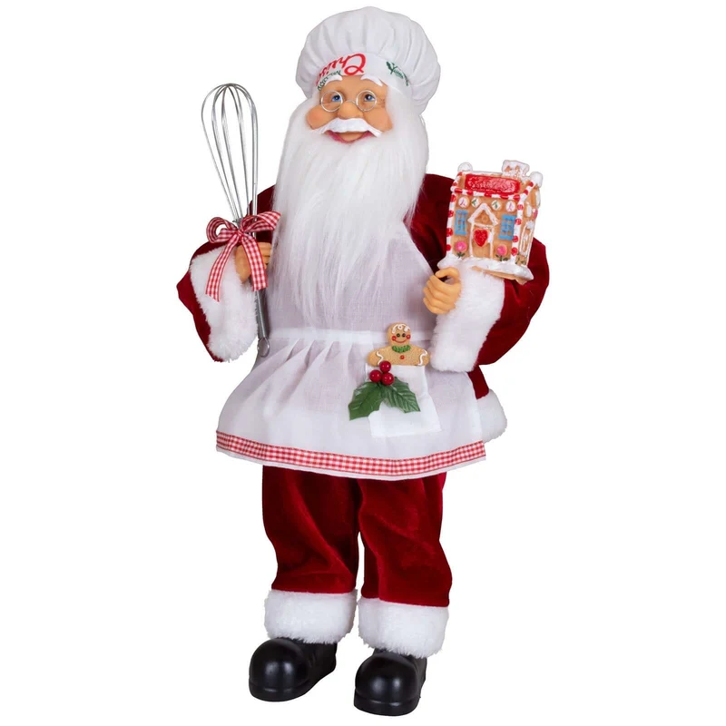Weihnachtsmann Konditor 'Nicolas' 45cm stehend
