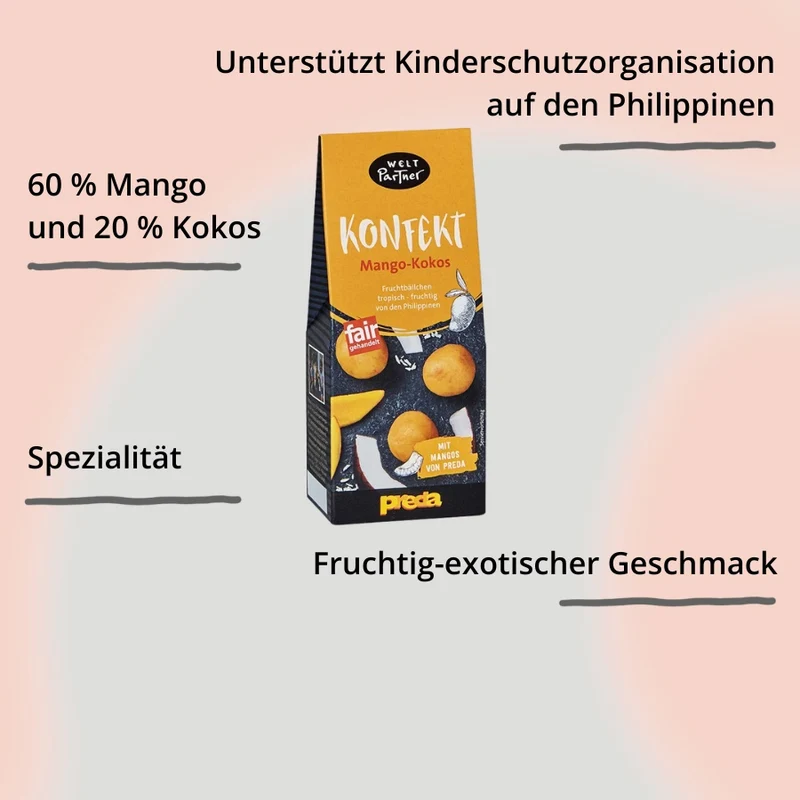 Mango Kokos Bällchen