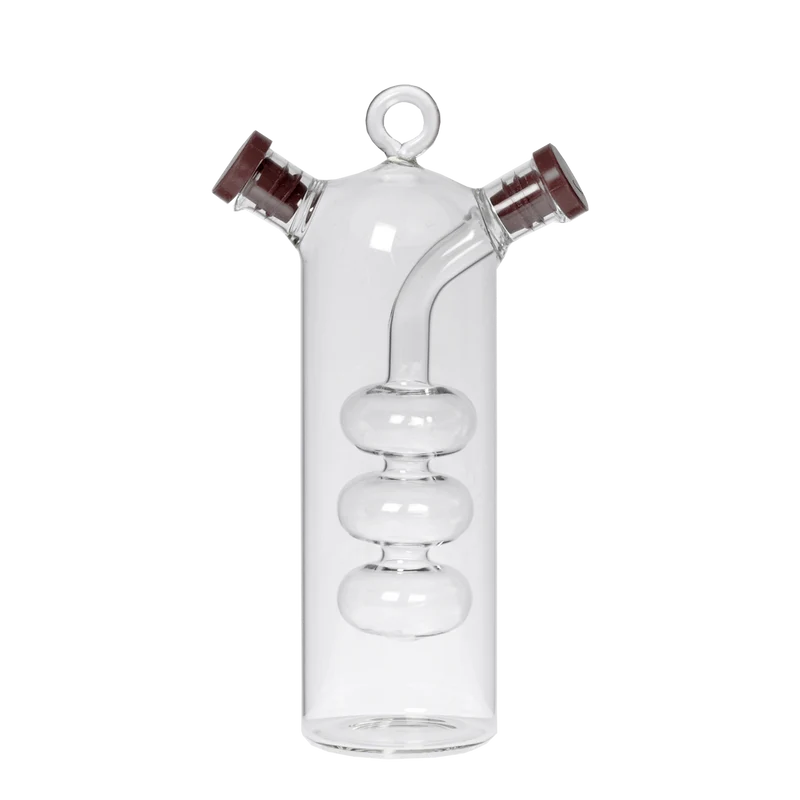 Geschenkflasche Essig-Öl 3-Kugeln Präsent 140/400ml leer