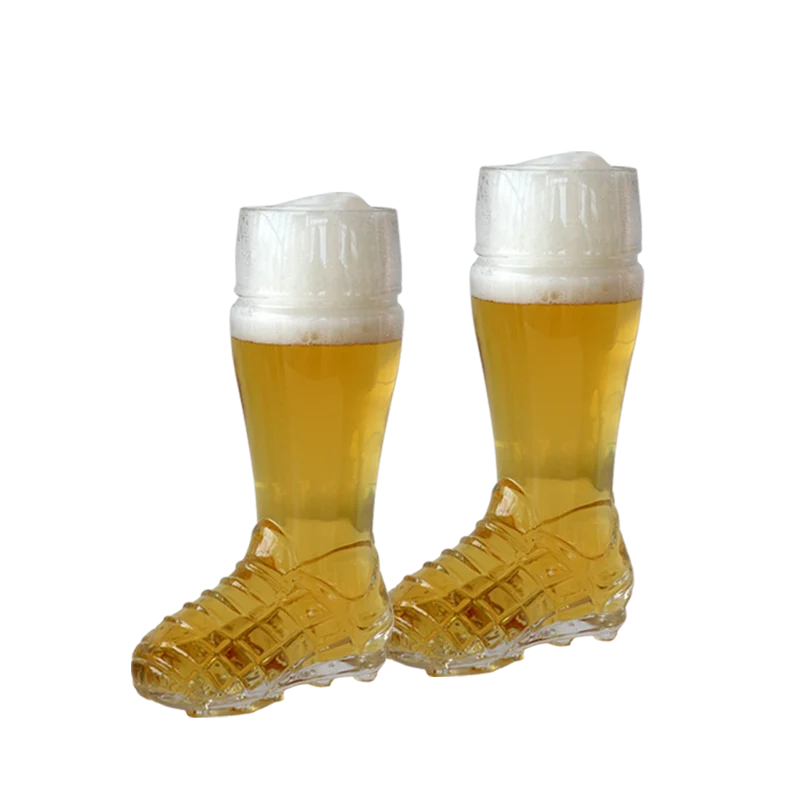 Bierglas Fußballschuh 300ml 2er Set