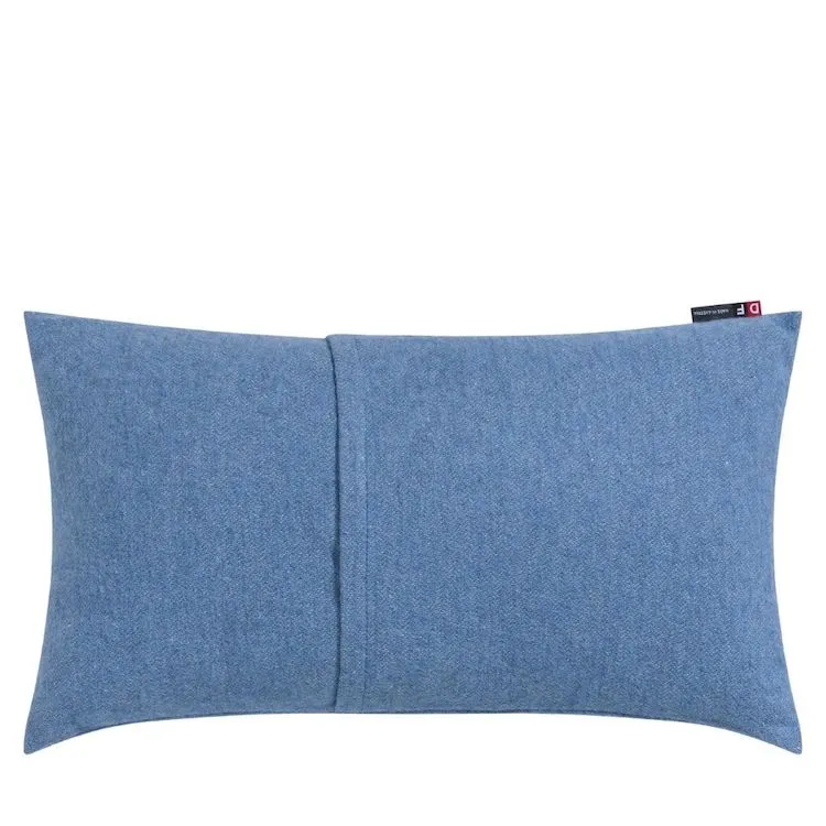 NOVA Kissenhülle Meer Zeit marineblau 30 x 50 cm