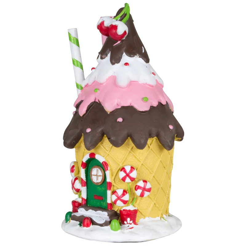 Lebkuchenhaus 20cm Eisbecher