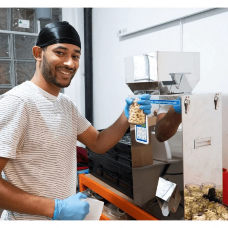 Cashewkerne – Pfeffer & Knoblauch