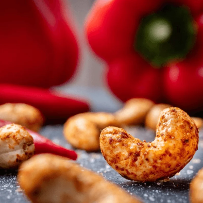 Cashewkerne – Chili & Paprika