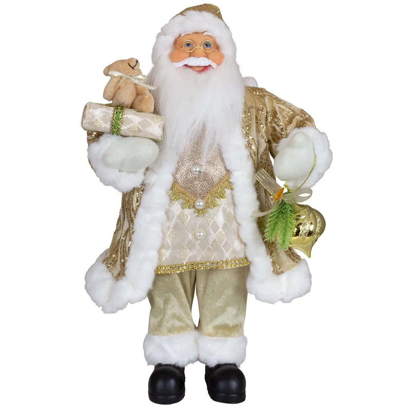Weihnachtsmann Larson 45cm stehend