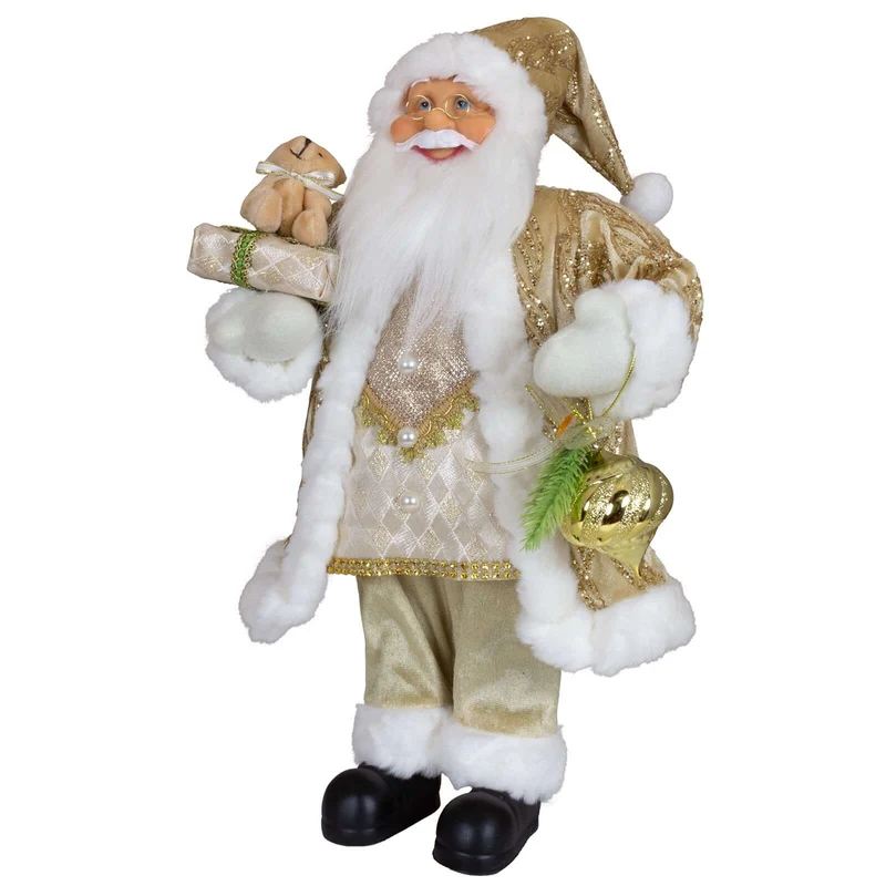 Weihnachtsmann Larson 45cm stehend