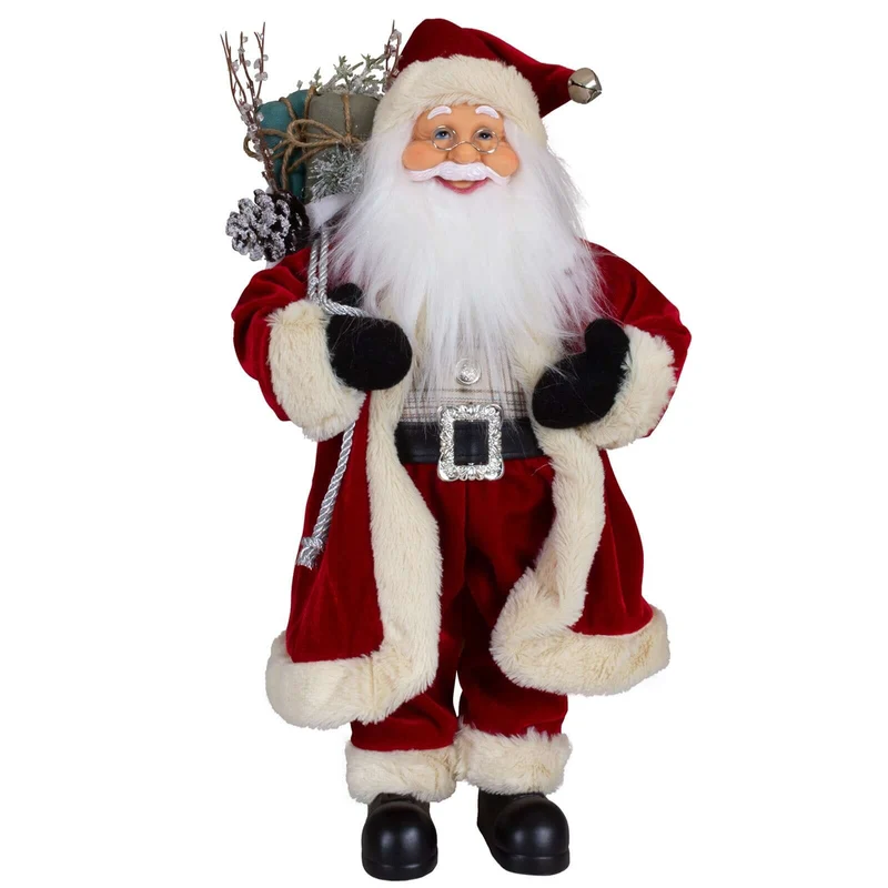 Weihnachtsmann Sigurd 45cm stehend