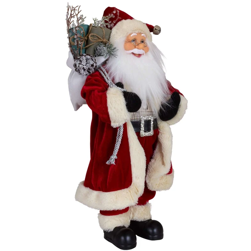 Weihnachtsmann Sigurd 45cm stehend