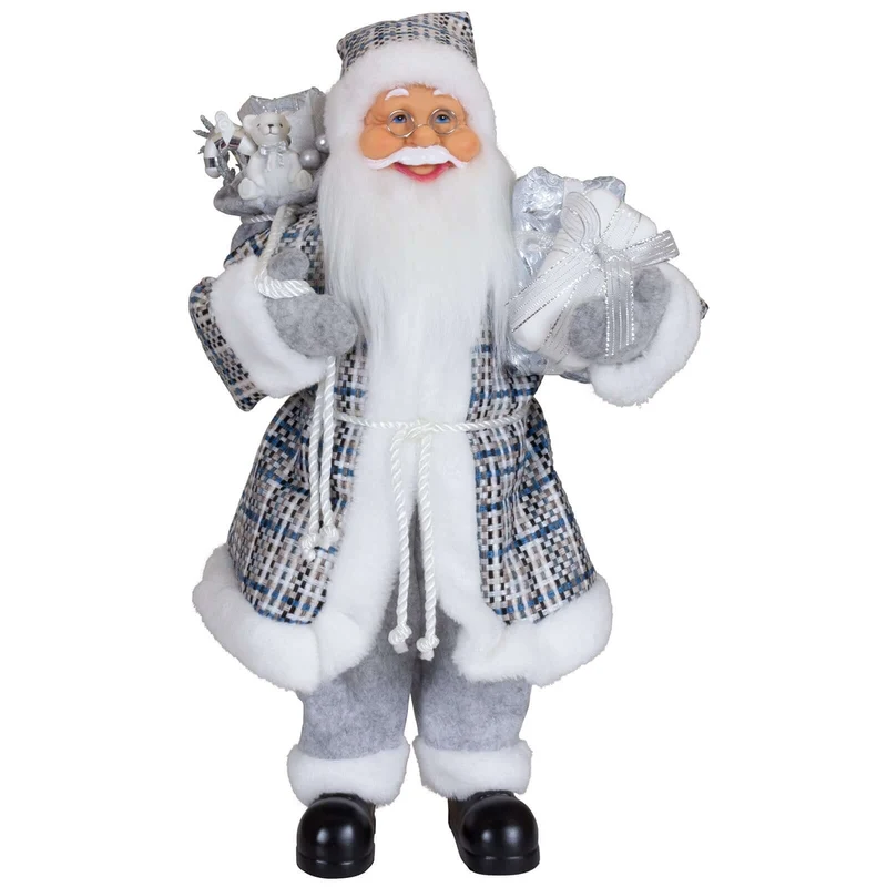 Weihnachtsmann Hilmar 45cm stehend