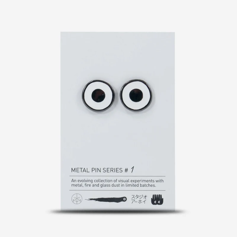 Arhoj Pin Ghost Eyes