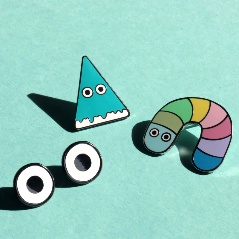 Arhoj Pin Ghost Eyes