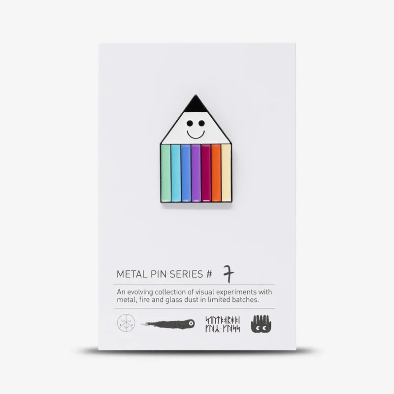 Arhoj Pin Penny Rainbow