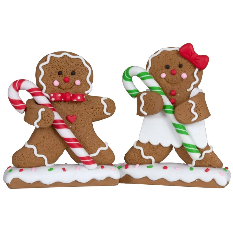 Lebkuchenfiguren 2 Designs im Set 11cm