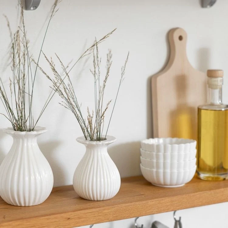 Storefactory Vase VALLBY weiß groß