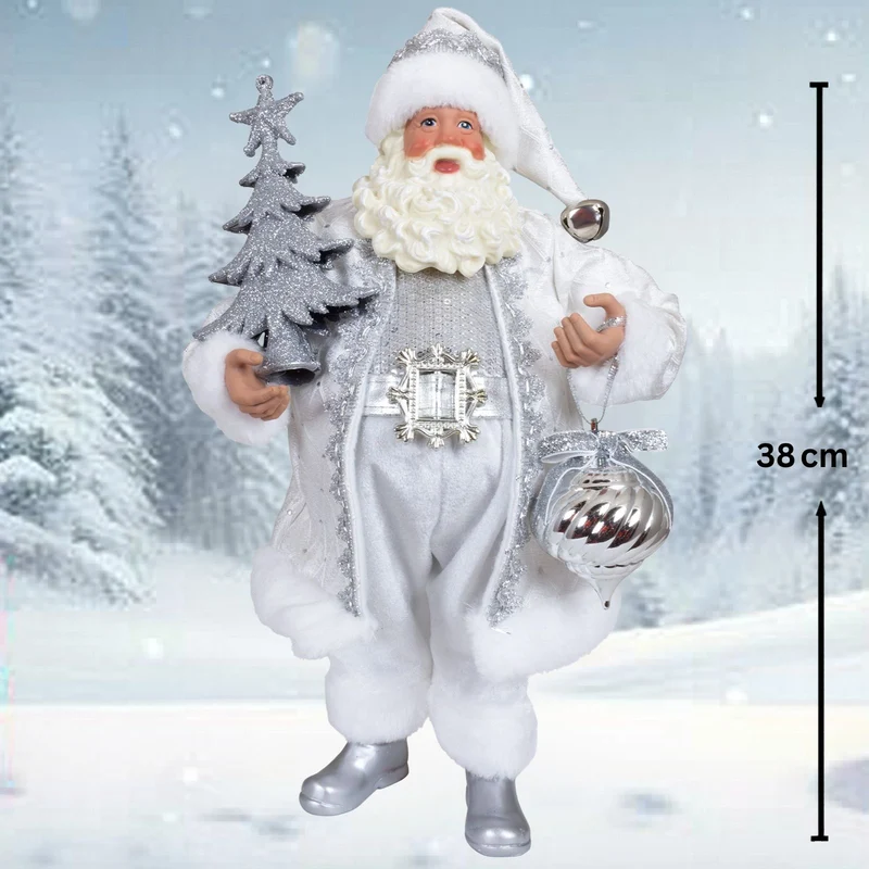 Weihnachtsmann 38cm stehend