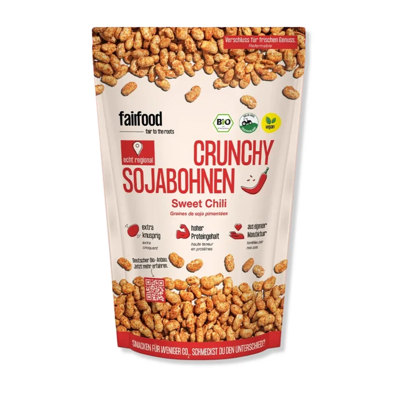 Crunchy Sojabohnen – Sweet Chili
