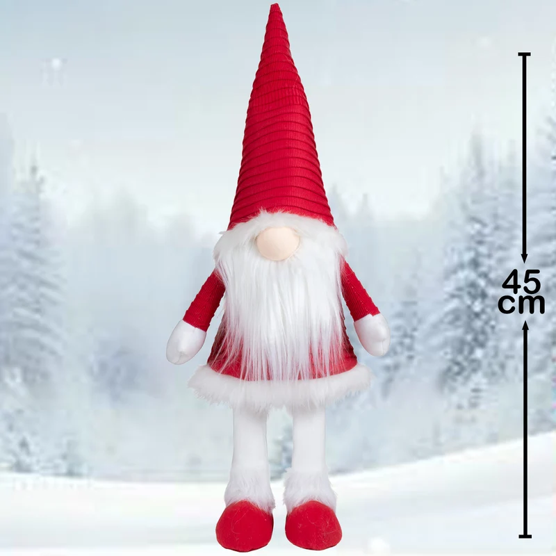 LED Wichtel 45cm (63cm) Wackelwichtel leuchtet