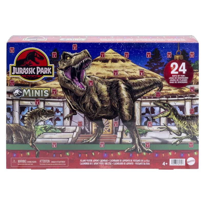 Jurassic Park Minis Adventskalender Island Visitor