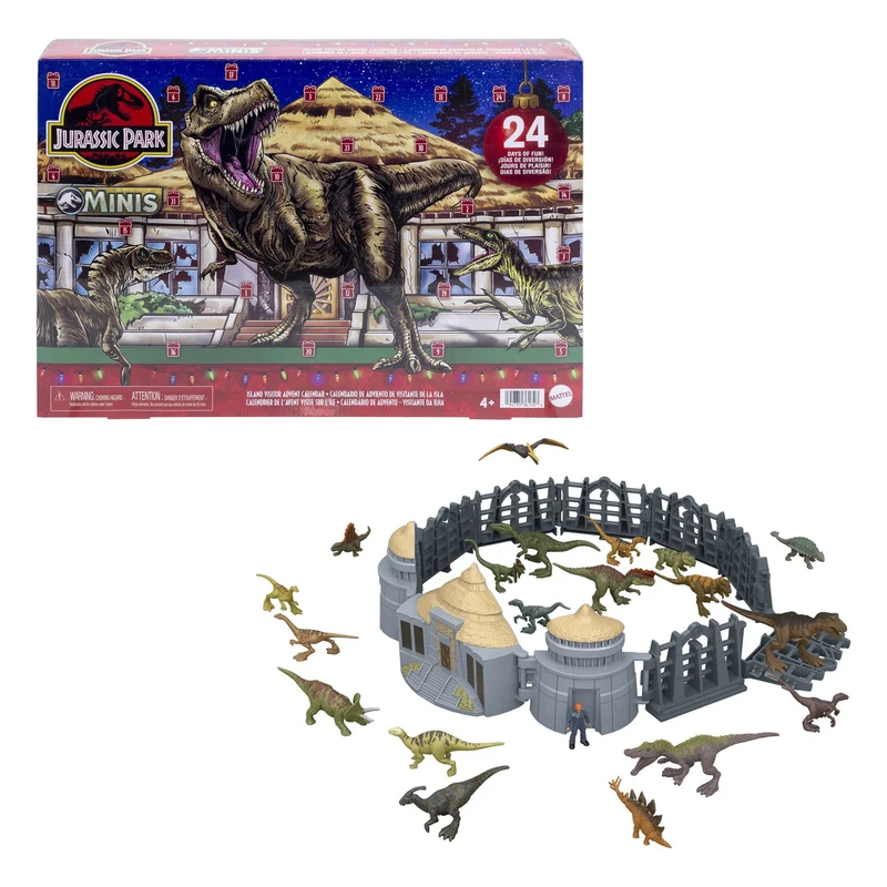 Jurassic Park Minis Adventskalender Island Visitor