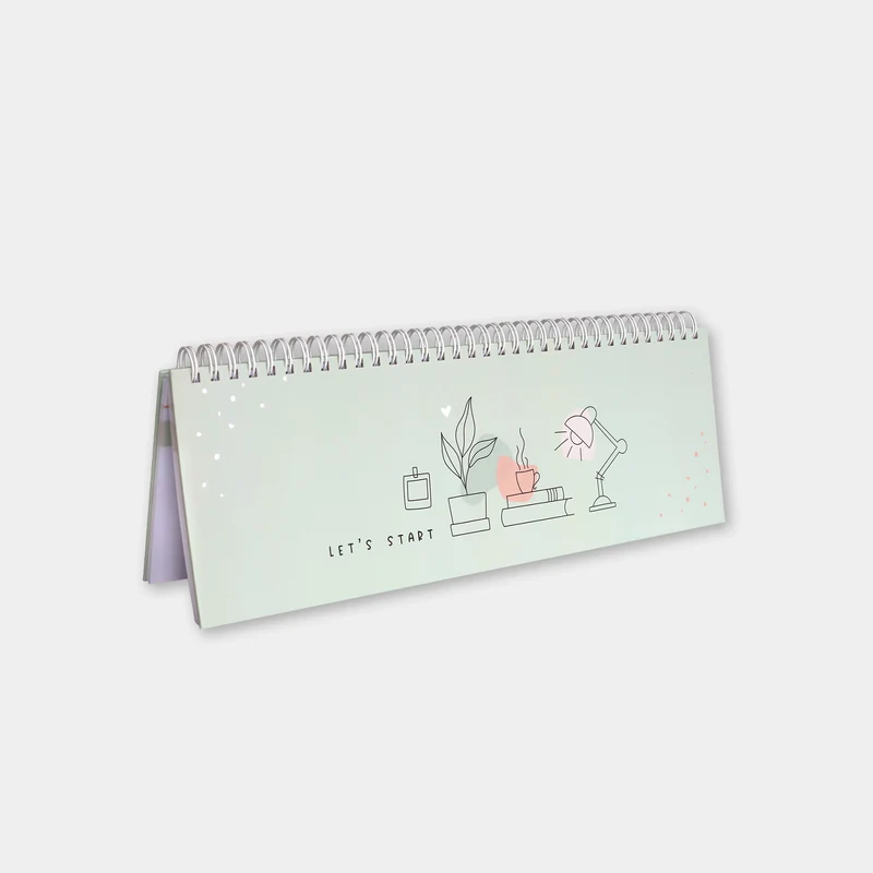 Tischkalender „Let’s start"