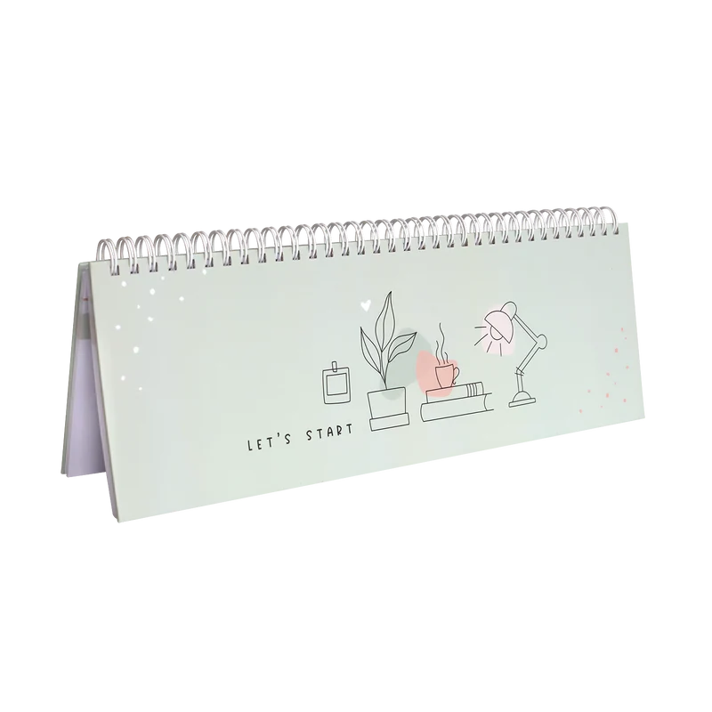 Tischkalender „Let’s start"