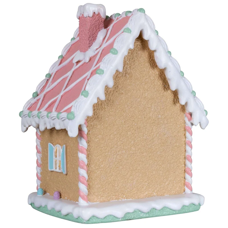 LED Lebkuchenhaus 26cm bunt