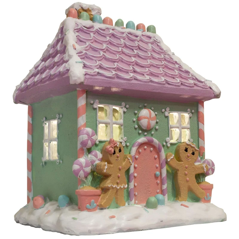 LED Lebkuchenhaus 17x21x13cm