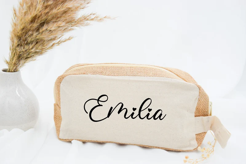Personalisierte Kosmetiktasche mit Namen