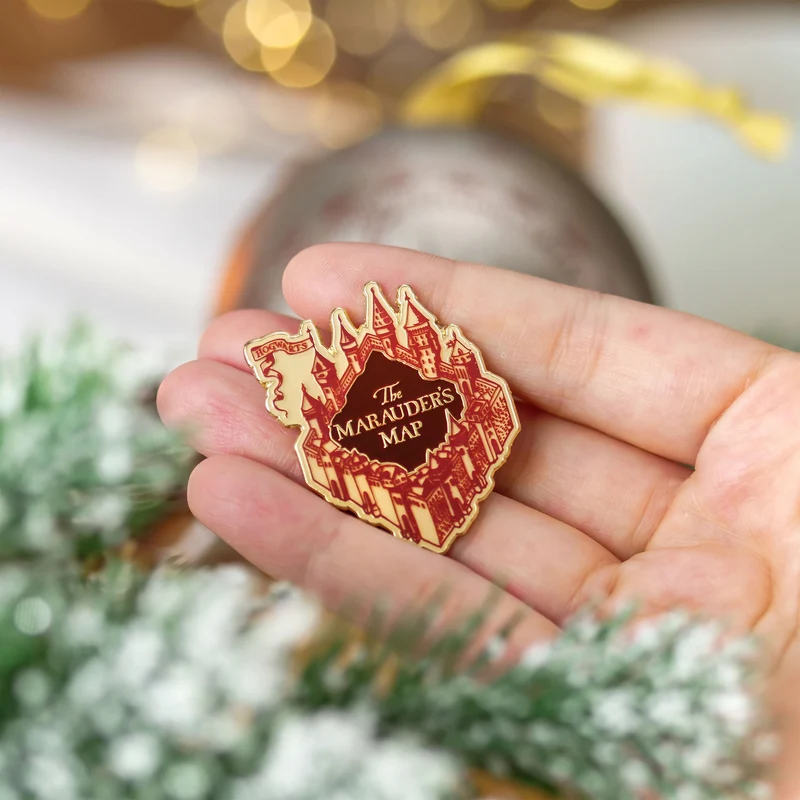Harry Potter - Karte des Rumtreibers Weihnachtskugel mit Pin