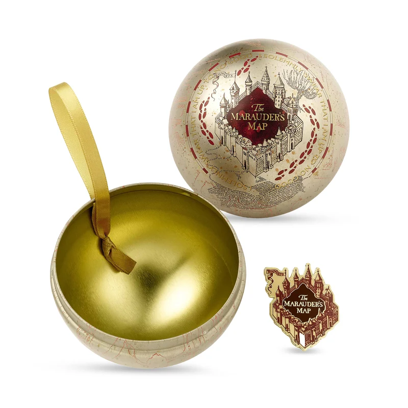 Harry Potter - Karte des Rumtreibers Weihnachtskugel mit Pin